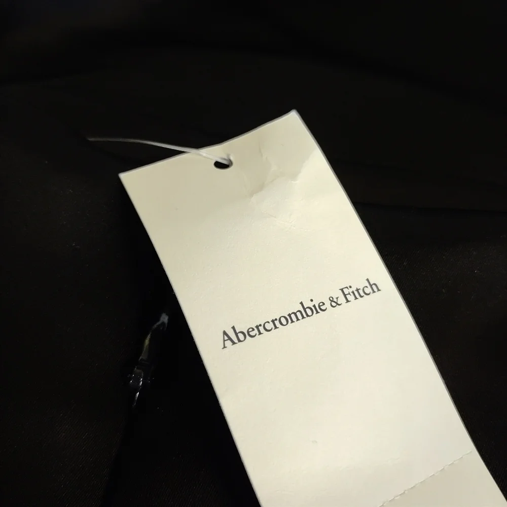 Abercrombie & Fitch Dress Women's Black Mini A Line Sleeveless Dress Size L NWT - Picture 9 of 10